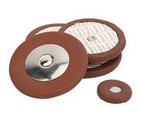 HUIOP Juego de 25 Almohadillas de Cuero para Saxofón Tenor de Varios Tamaños, Hechas de Material de Piel de Cordero de, Diferentes Tamaños de 9 Mm a 52 Mm, Estructura Simple, Fácil