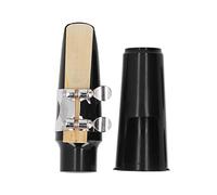 HUIOP Juego de Auriculares para Saxofón Alto, Excelente Calidad de Sonido para Saxofón Estándar Negro, Adecuado para las Necesidades de Práctica de Instrumentos Musicales para