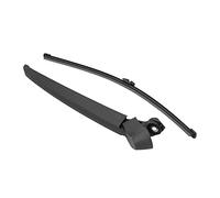 HUIOP Juego de Brazo y Escobilla de Limpiaparabrisas Trasero, Compatible | Caucho natural, tratamiento antienvejecimiento, larga vida útil, excelente visibilidad, limpieza de luneta trasera