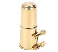 HUIOP 【Kit de Boquilla de Saxofón Alto】Sujetadores Tapa Ligadura Metal Accesorios Musicales