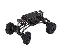HUIOP Kit de Marco de Chasis Coche RC Latón con Caja Cambios Apto para Camión sobre Orugas Axial 1/24 AX24 4WS XC Excelente Control y Estabilidad