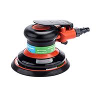 HUIOP Lijadora neumática de 5 pulgadas pulido para pintura de madera de pared de coche y eliminación de óxido negro