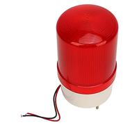 HUIOP Luz Estroboscópica Giratoria LED, Alarma de Luz Sonora de 120 DB, Lámpara Advertencia ABS IP54 para Interior y Exterior, con Alto Brillo y Amplia Aplicación, Muy Resistente, (12V)