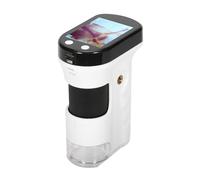 HUIOP Microscopio Digital Portátil Microscopio de Bolsillo Reable con Pantalla LCD de 2.4 Pulgadas Mini Microscopio Portátil para Niños Biología Lupas Profesionales Lente Microscopio Cámara Regalo