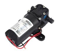 HUIOP Mini Bomba de Agua Accesorio de Bomba Agua Diafragma Eléctrica Agrícola a Prueba Erosión para Equipos Pulverización Alta Presión, Tubo Recto Doble Cuerpo Pequeño 36 W (12 V CC.)