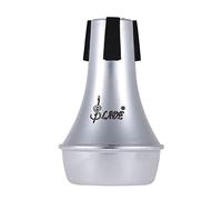 HUIOP Mini Ligero Practica Trumpet Straight Silenciador Silencioso Sordina Material ABS,Trumpet Silencioso