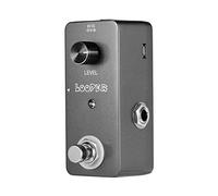 HUIOP Mini Pedal de efecto Looper, Pedal de bucle de bajo para guitarra, sobregrabaciones ilimitadas, tiempo de bucle de 5 minutos con interfaz USB