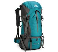 HUIOP Mochila de senderismo de 70 litros Mochila de camping de escalada resistente al agua Mochila de viaje con cubierta para la lluvia,mochila