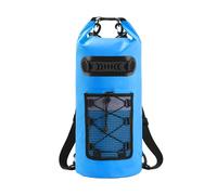 HUIOP Mochila seca impermeable flotante 20L, bolsa a deriva de PVC para Rafting, Kayak al aire libre, pesca, bolsa seca flotante, Sky Blue