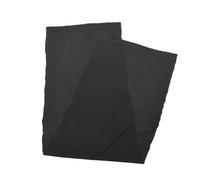 HUIOP Paño Protector Antipolvo de Fibra Química para Altavoz, Fácil de Limpiar, Cubierta a Prueba Polvo, Ligero, Textura Suave, Proporciona Decoración, Debilita la Directividad, (Negra)