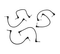 HUIOP Paquete de Cables de Pedal Guitarra, 6 uds., Cable Efecto Eléctrico sin Ruido Alto Rendimiento para Amantes la Música, 12,2 Pulgadas