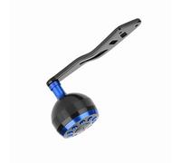 HUIOP Perilla Basculante con de Carrete de Pesca de Metal, Fácil Instalación, 3 Colores para Carretes A/D/S.Metal Sólido, Orificio de 5x8 Mm, Compatible (Brazo oscilante único Fuerte Trueno Negro y