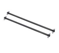 HUIOP Piezas de Mejora de Acero Dogbone del Eje Transmisión del Coche RC para Losi Lasernut U4 1/10, Longitud Duradera 140mm y 130mm