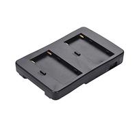 HUIOP - Placa adaptador de convertidor de batería F2-BP NP-F a soporte en V para F970 F750 F550, reemplazo para cámara réflex digital Canon 5D2 5D3, monitor de luz LED