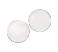 HUIOP Reemplazo de Parche de Tambor 8 Pulgadas, 2 Piezas, Accesorio Tambor Jazz Blanco, Tamaño Estándar con Excelente Dureza y Resistencia a la Corrosión, Hecho Pelícu