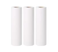 HUIOP Rollo de Papel térmico,Rollo de Papel térmico no Adhesivo Blanco de 110 x 30 mm, sin BPA, de Larga duración, para 10 años, para Impresora térmica portátil L3, 3 Rollos