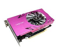 HUIOP RX580-8GD5 - Tarjeta gráfica (6 HD, memoria 8 G/256 bit/GDDR5, frecuencia básica, 1206 MHz, 6 puertos HD Suport 6 pantallas y resolución 4K/2K HD/1080P,Tarjeta de video