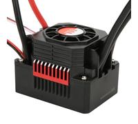 HUIOP Surpass 60A Controlador de Velocidad Eléctrico Impermeable ESC para Modelos RC Negro 2-3S Lipo 1:10, 1:12 Coche de Control Remoto