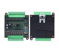 HUIOP Tablero de Control PLC, Módulo de Controlador Lógico Programable Industrial 2N20MT, Salida Transistor, Capacidad Memoria 8000 Pasos, Varios Métodos Programación, (agregar concha)