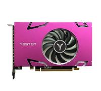 HUIOP Tarjeta gráfica para Juegos R7 350 2G D5 6MINIDP Tarjeta gráfica de 6 Pantallas Compatible con Pantalla Dividida 750/4000 MHz 2G / 128bit / GDDR5 con 6 Puertos Mini DP