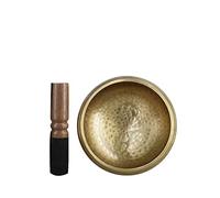 HUIOP Tazón de Canto Budista Tibetano Buddha Sound Bowl Instrumento Musical para Meditar con Stick Yoga Decoración Del Hogar,Cuenco de música de Buda