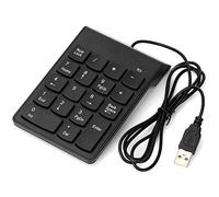 HUIOP Teclado numérico Teclado numérico USB con Cable,18 Teclas,Mini Teclado Digital de Repuesto para iMac/Mac Pro//Air/Pro,Ordenador portátil