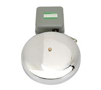 HUIOP Timbre Escolar Eléctrico de Acero Inoxidable, Timbre de Tiempo, Estilo Novedoso y Ruidoso para Escuela Fábrica, 220V, 35W [útiles Escolares, Señal audio]