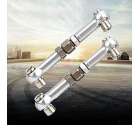 HUIOP Varillas de Conexión de Dirección RC, Varillas Amarre Longitud Ajustable para Mejorar el Rendimiento del Control Coches Juguete, 2 Unids/Set (#2)