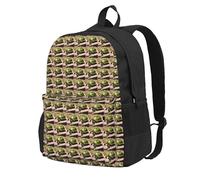 HUIopq Lord Howe Island Sea Turtle Print Mochila unisex de gran capacidad para viajes, trabajo, aventura al aire libre