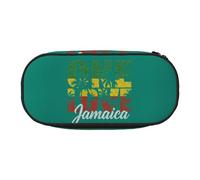 HUIopq One Love Jamai - Estuche versátil para lápices de gran capacidad, para escuela, oficina, maquillaje, accesorios de viaje, Black, Talla única, Organizador de bolsas