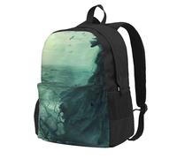 HUIopq The Sea Witch - Mochila unisex de gran capacidad para viajes, trabajo, aventura al aire libre