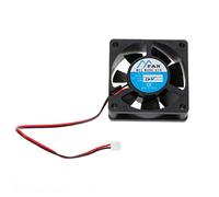 Huiouer 60mm×60mm×20mm DC 12V 2-Pin Enfriador sin escobillas Axial PC CPU Case Ventilador de refrigeración 6020