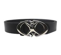 Huiouer Cinturón de Hebilla Vintage Gótico Punk Luna Estrella Para Hombres y Mujeres - Elegante Para Vaqueros y Pantalones - Y2K Cuero PU