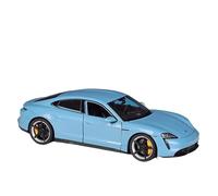 HUIPENPP Alloy Car Model Diecast Metal Model 1:24 For Porsche Taycan Turbo S Decoración(Green)