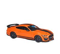 HUIPENPP Alloy Model Car Static Metal Model 1:18 For Ford Mustang Shelby GT500 2020 Decoración(Orange)