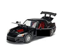 HUIPENPP Coche De Aleación Fundido A Presión, Modelo 1:24 para Honda S2000 Modelo de Coche estático(Black)