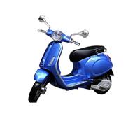 HUIPENPP Decoración de Escritorio Modelo De Motocicleta Clásica De Metal Fundido A Presión A Escala 1:12 para Vespa Primavera 150 Exhibición de colección(Blue)