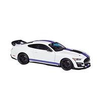 HUIPENPP Diecast Model Alloy Car Model 1:18 For Ford Mustang Shelby GT500 2020 Decoración(White)