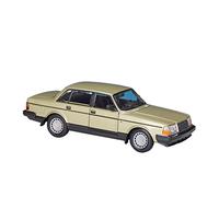 HUIPENPP Modelo Clásico De Coche De Metal Fundido A Presión 1:24 para Volvo 240 GL Decoración de colección(Brown)
