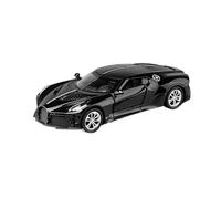 HUIPENPP Modelo De Coche De Aleación A Escala 1:36 para Bugatti Night Decoración(Black)