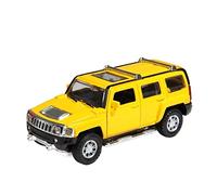 HUIPENPP Modelo de Coche de aleación de Metal Fundido a presión 1:32 para Hummer H3 Decoración(Yellow)