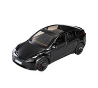 HUIPENPP Modelo De Coche De Aleación De Metal Fundido A Presión A Escala 1:24 para Tesla Model Y Decoración(Black)