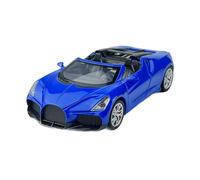 HUIPENPP Modelo De Coche De Aleación De Metal Fundido A Presión A Escala 1:32 para Bugatti Mistral Decoración(Blue)