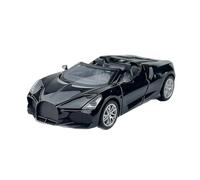 HUIPENPP Modelo De Coche De Aleación De Metal Fundido A Presión A Escala 1:32 para Bugatti Mistral Decoración(Black)