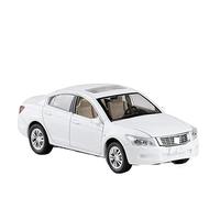 HUIPENPP Modelo De Coche De Aleación De Metal Fundido A Presión A Escala 1:32 para Honda Accord Decoración de colección(White)