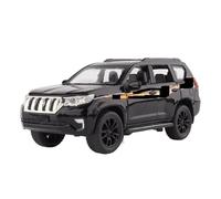 HUIPENPP Modelo De Coche De Aleación De Metal Fundido A Presión A Escala 1:32 para Toyota Land Cruiser Prado Decoración(Black)