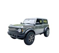 HUIPENPP Modelo De Coche De Aleación Fundida A Presión 1:24 para Ford Bronco Badlands 2021 Decoración de colección(Titanium)