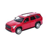 HUIPENPP Modelo De Coche De Aleación Fundida A Presión A Escala 1:24 para Toyota Sequoia Decoración(Red)