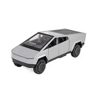 HUIPENPP Modelo De Coche De Aleación Fundido A Presión 1:32 para Tesla Cybertruck Decoración(Silver)