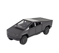 HUIPENPP Modelo De Coche De Aleación Fundido A Presión 1:32 para Tesla Cybertruck Decoración(Titanium)